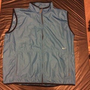 Nike blue lightweight vest